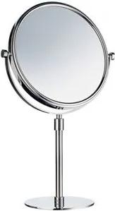 Outline make-up spiegel staand 3x vergrotend 37,5x20 cm, chroom