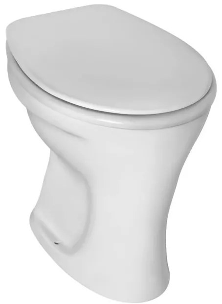 Ideal Standard closet staand +6cm met spoelrand vlakspoel AO wit V311701