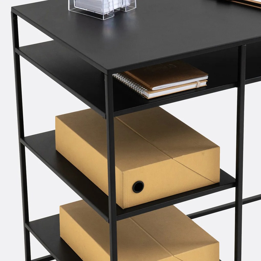 Bureau in metaal staal, Miva