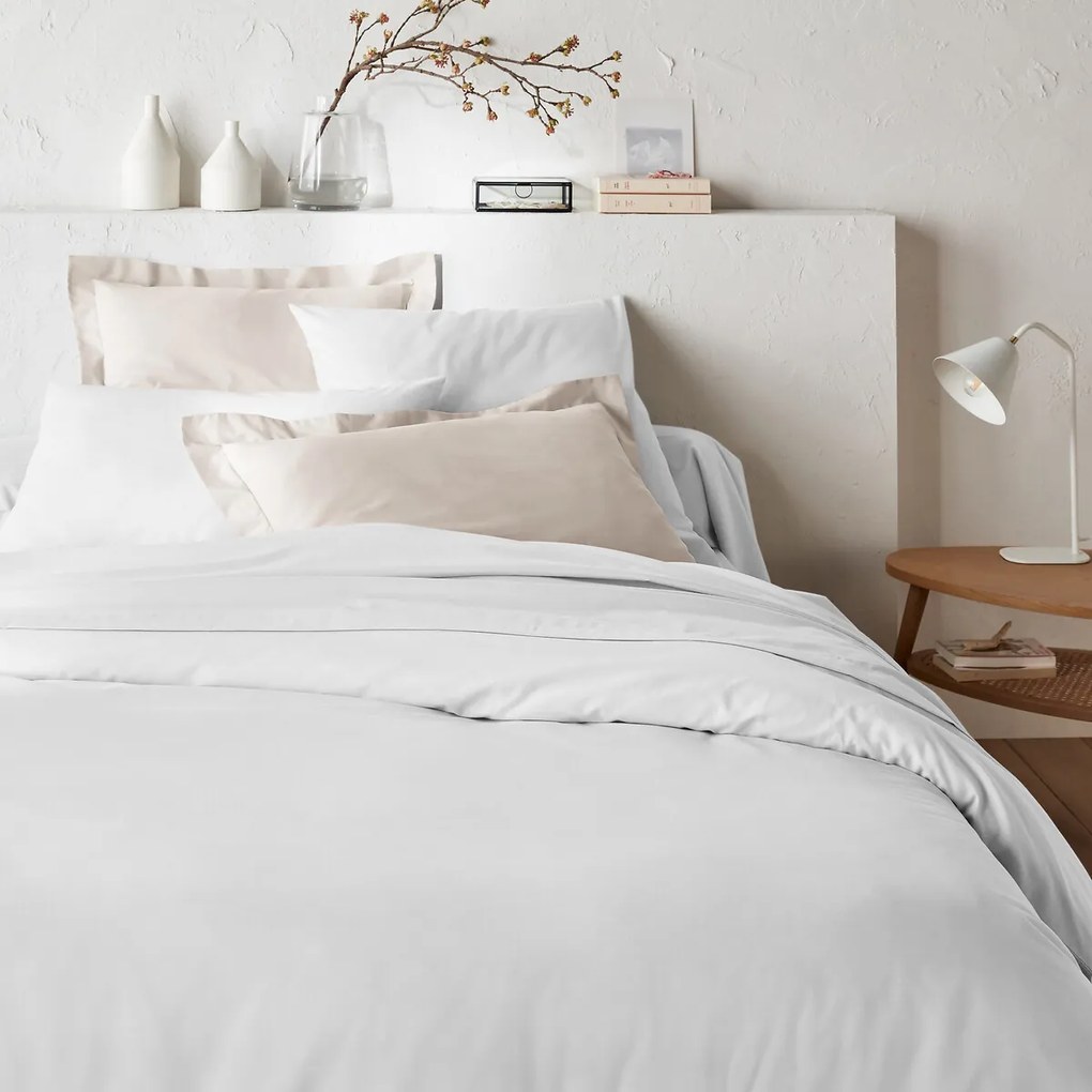 Effen hoeslaken in tergal, omslag 32 cm, Scenario