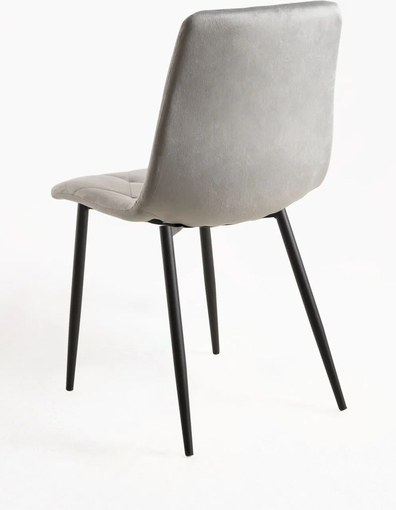 Set 4 Lyke Fluwelen Stoelen