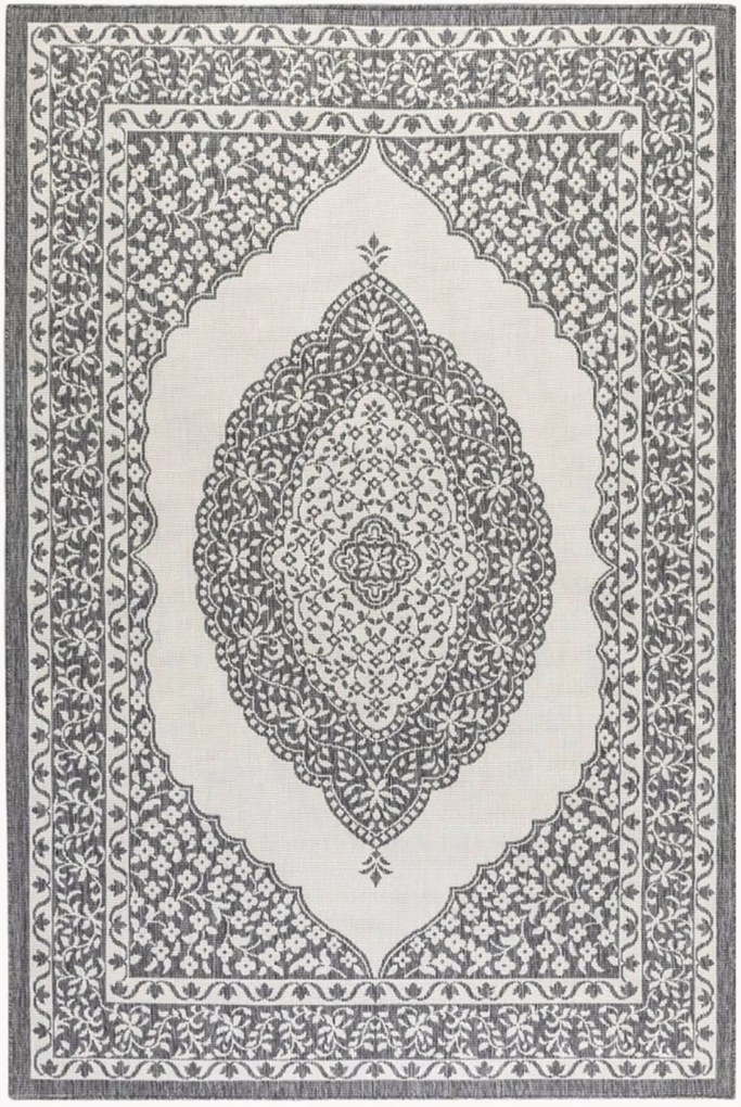 Omkeerbaar in- & outdoor laagpolig vloerkleed Gemini Meekly