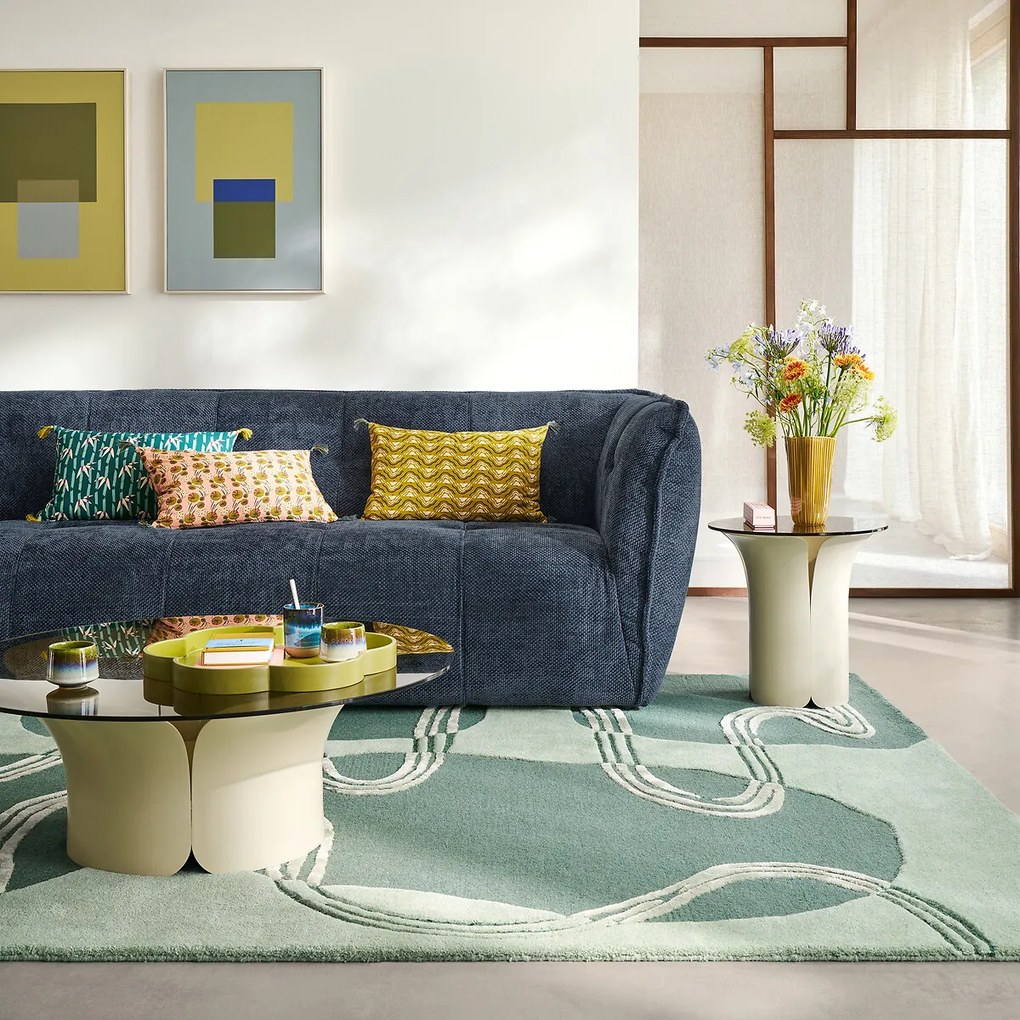 Vloerkleed van 77% wol, NOTTON