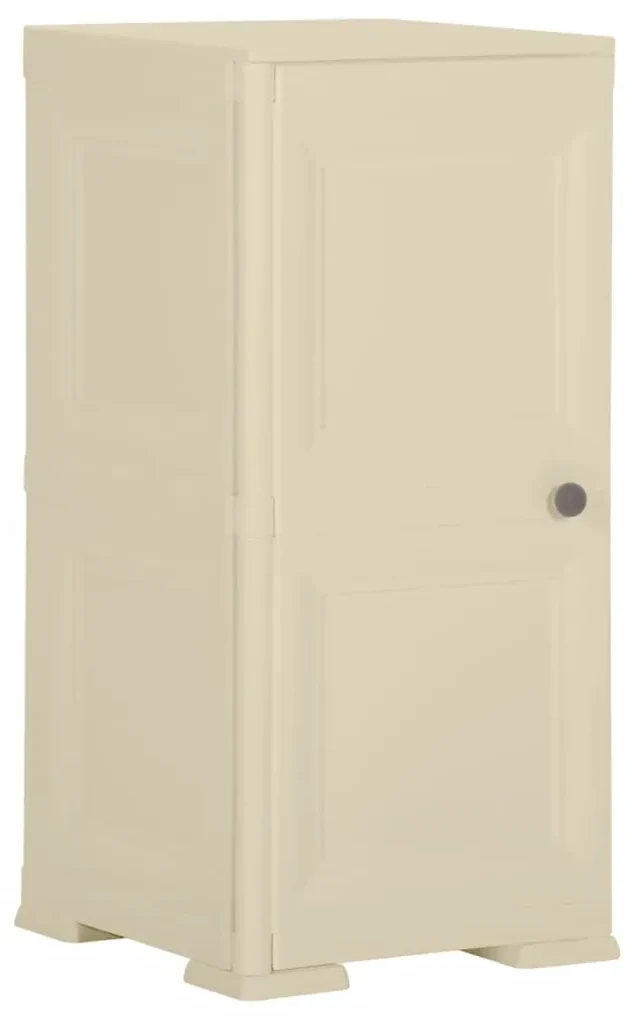 vidaXL Opbergkast hout-look 40x43x85,5 cm kunststof wit