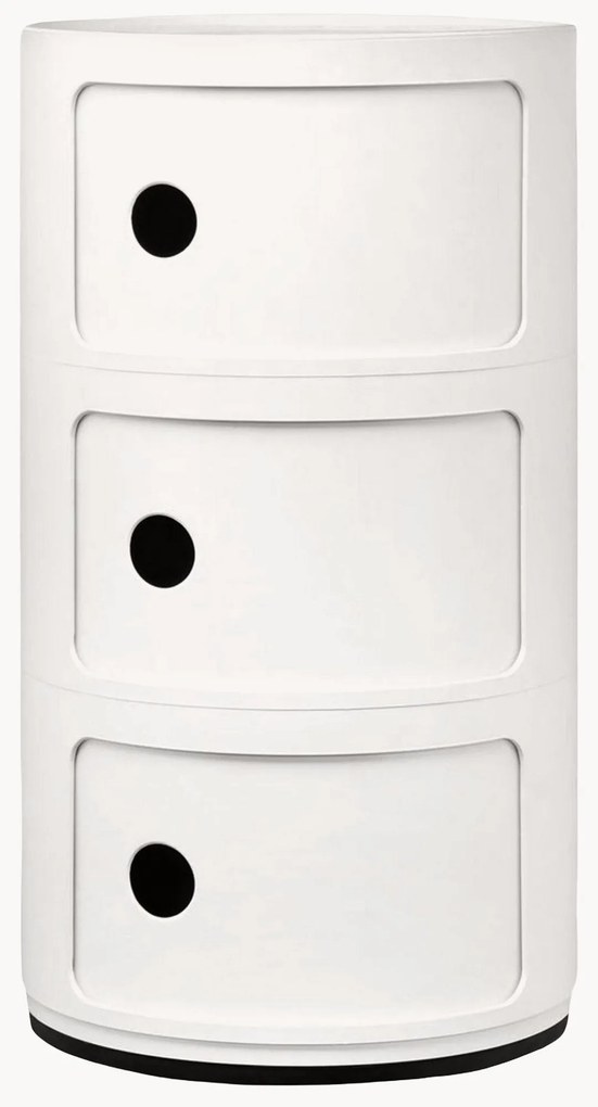 Design container Componibili, 3 modules, H 59 cm