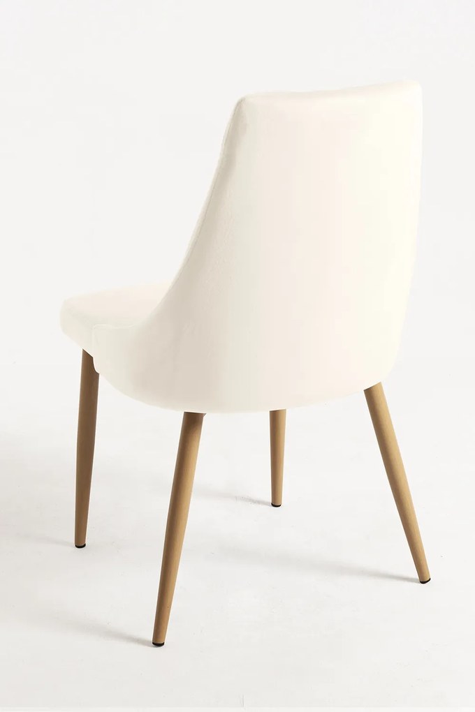 Set 4 Stoik Wood Stoelen