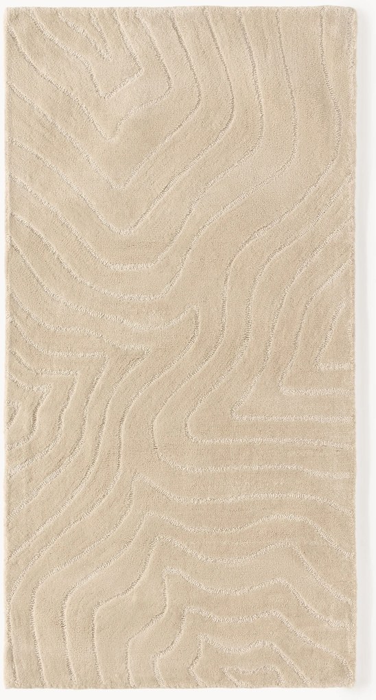 Handgetuft wollen vloerkleed Aaron