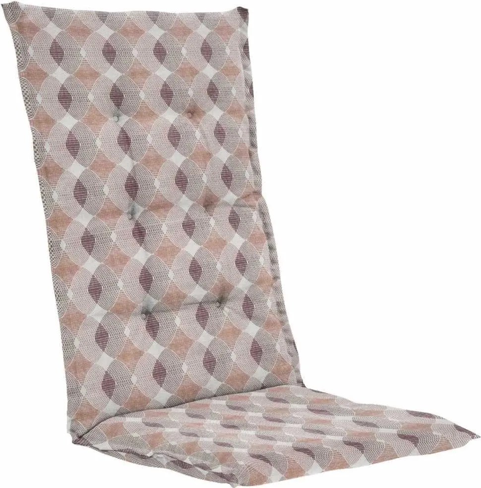 Madison Kussen hoge rug 123x50 cm Rae mocca