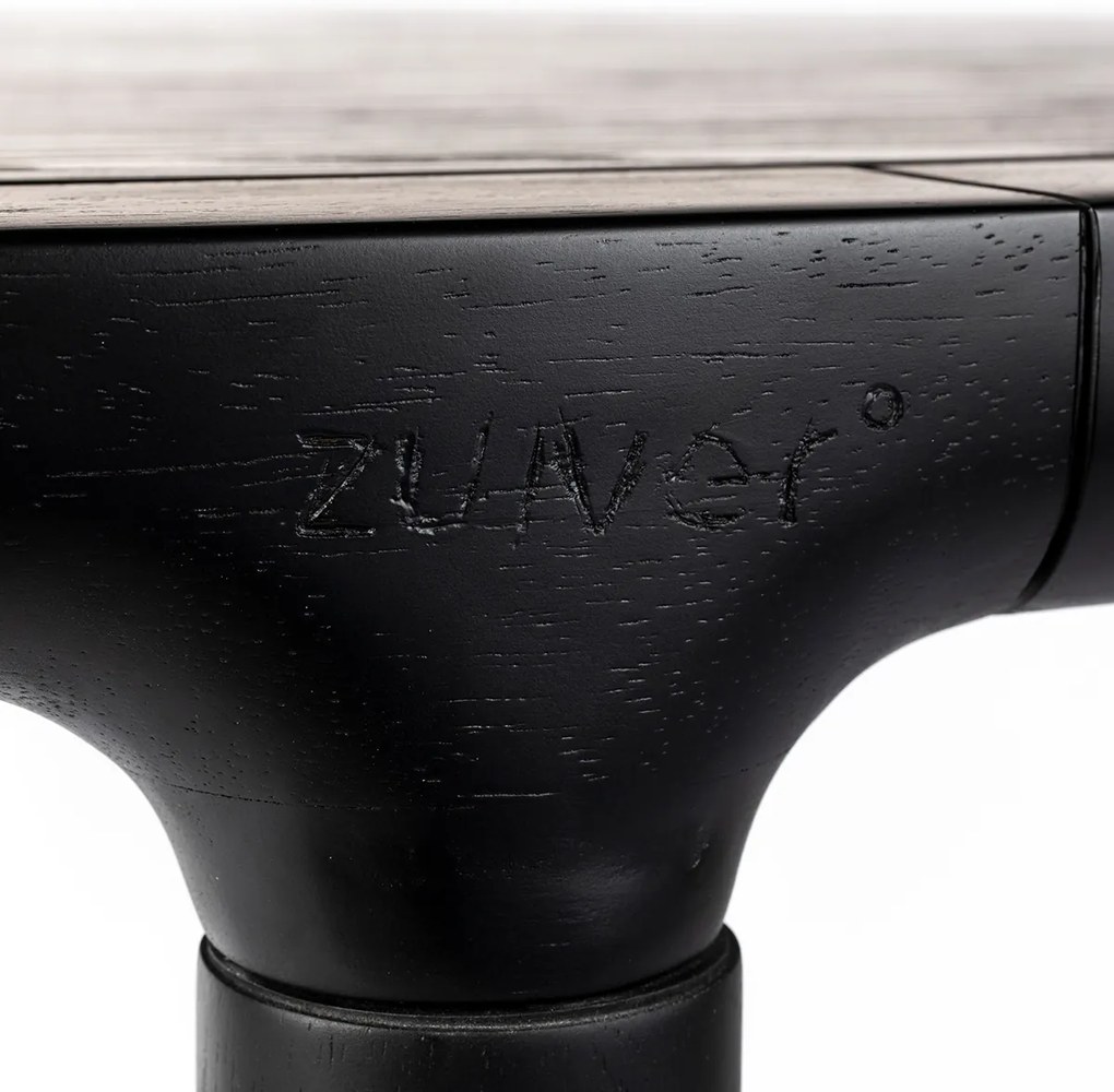 Zuiver Storm Ronde Eettafel Zwart - 128 X 128cm.