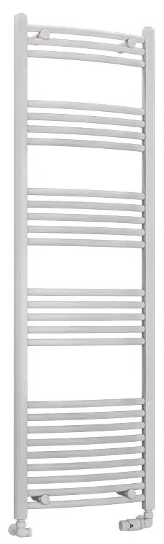 Eastbrook Wendover gebogen handdoekradiator 50x160cm 598W wit glans