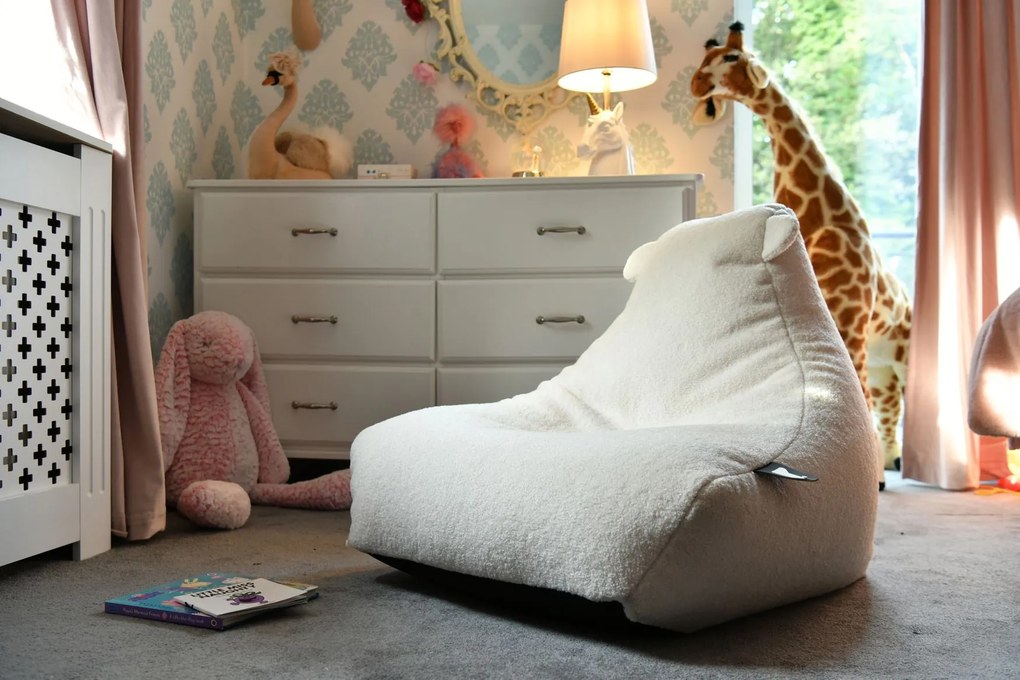 Kinder Zitzak Mini Teddy - Ivory