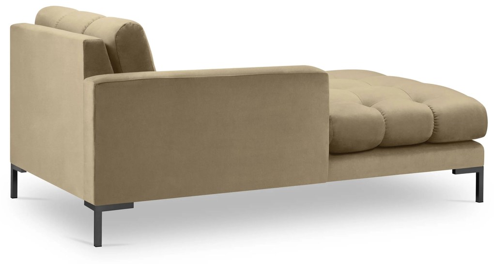 Chaise longue Bali links velvet | Cosmopolitan Design