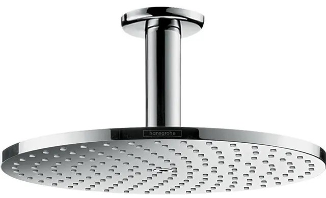 Hansgrohe Raindance select p 1jet powderrain hoofddouche m/plafondaansl.chroom 27620000