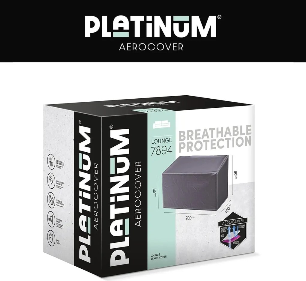 Platinum AeroCover Loungebankhoes HB 200x100xH65/90