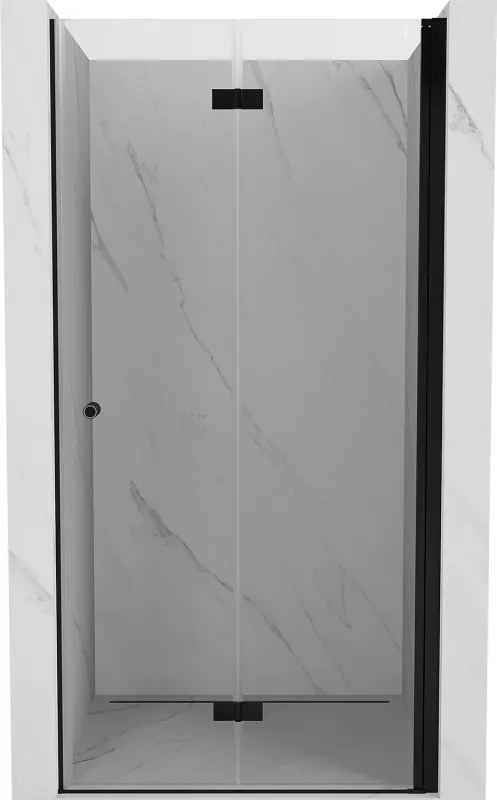 Mexen Mist-F opvouwbare douchedeur rechts 105 cm, transparant, zwart - 8A6-105-000-70-00-P