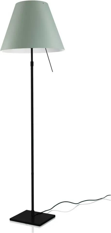 Luceplan Costanza vloerlamp telescopisch met dimmer zwart