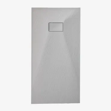 Rechthoekige Antislip En Extra Platte Smc-hars Douchebak Soho Grijs – Koel & 150 X 70 Cm - Sklum
