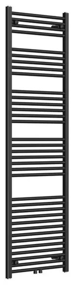 Rosani Classic radiator 60x180cm recht middenaansluiting 879watt mat zwart - licht beschadigd-OUTLET UDEN AF-CN 60/180 matt black middle-connect