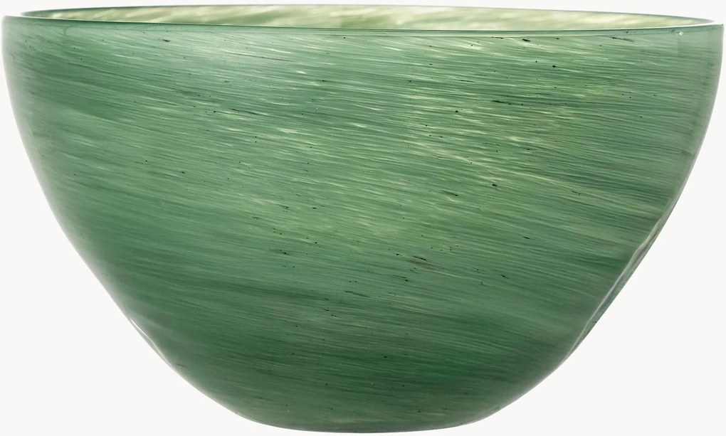 Decoratieve schaal Esmaralda van glas