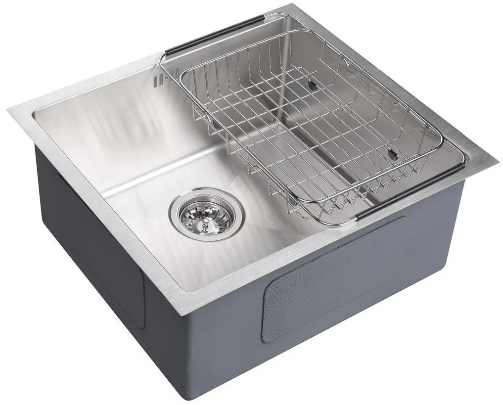 Sapho Epic spoelbak 54x43x20cm RVS