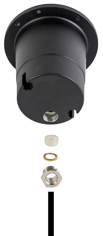 Buiten grondspot staal 11cm IP67 - Basic Round Modern GU10 Buitenverlichting