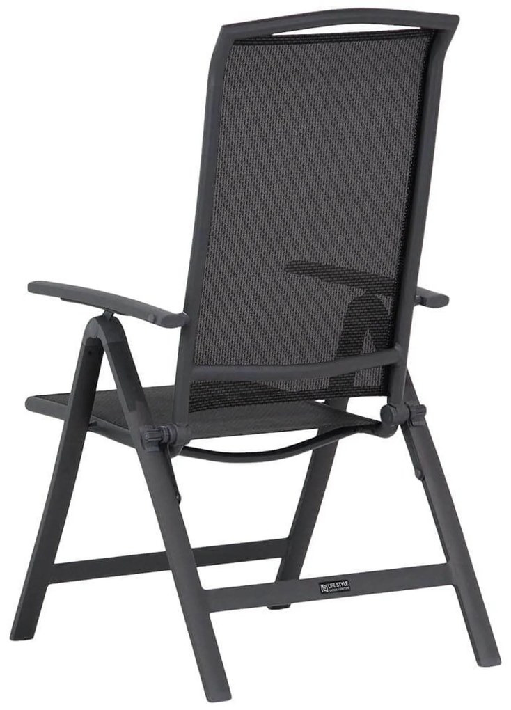 Lifestyle Garden Furniture Tirana/Residence Dining Tuinset Aluminium/textileen Grijs 7-delig