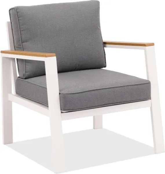 Zakintos Apetito 6 aluminium set wit Garden Point