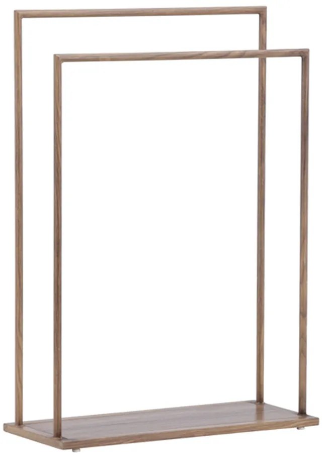 Dubbel Frame Kledingrek Mocca