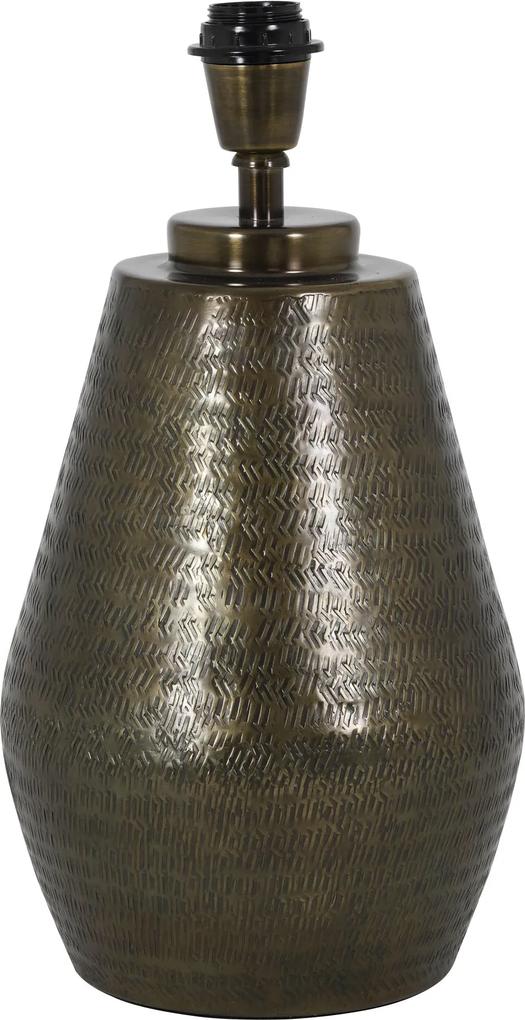 Lampvoet LINUS - antiek brons - Ø21,5x35cm