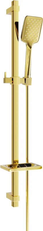 Mexen DQ62 gouden schuifbare doucheset - 785624581-50