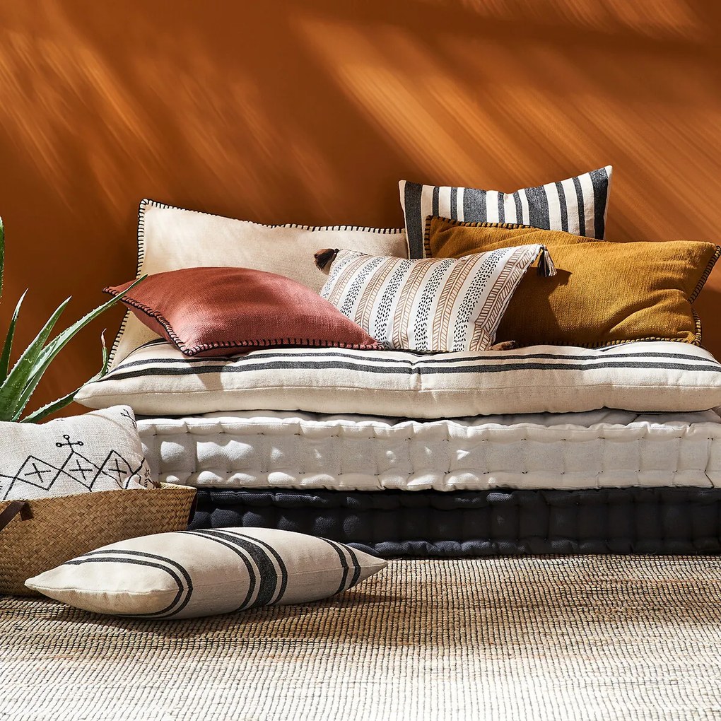 Gestreepte grondmatras 120 cm, Minille