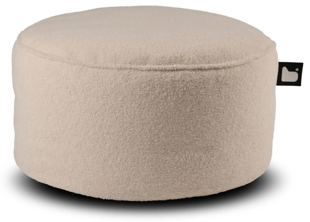 B-Poufe Indoor Poef Teddy - Ivory