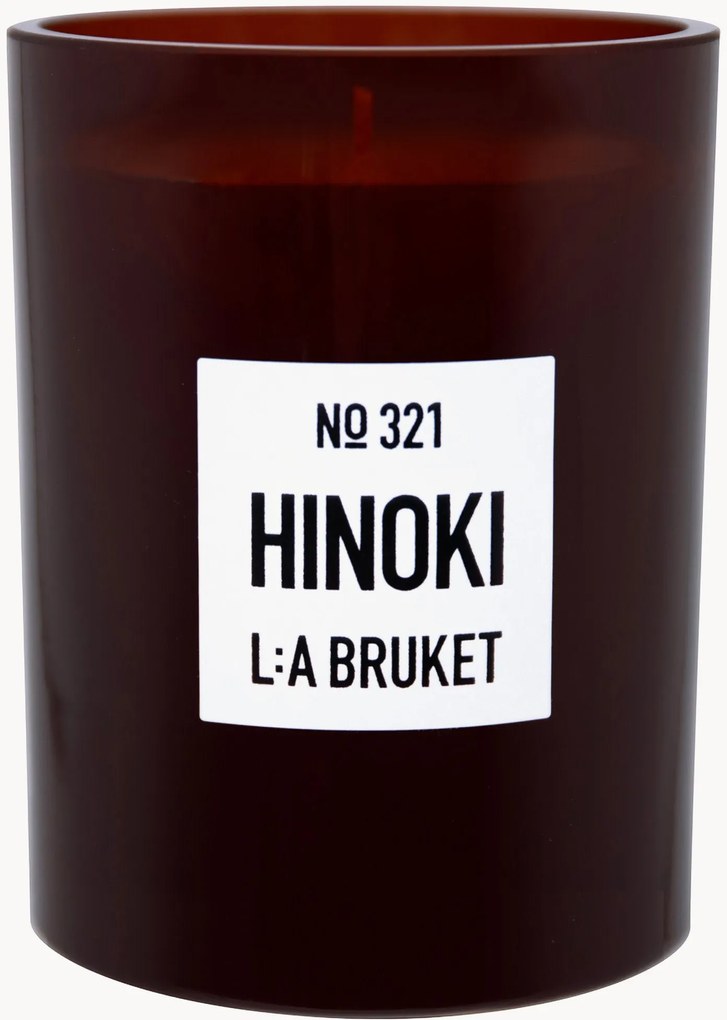 Geurkaars Hinoki (citrus, zwarte peper)