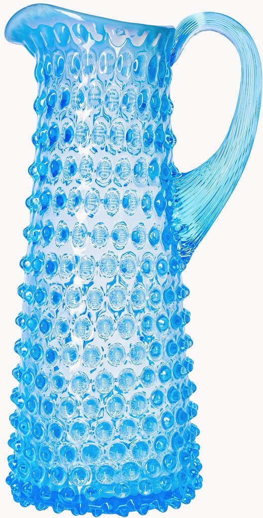 Mondgeblazen karaf Opaline Paris Hobnail