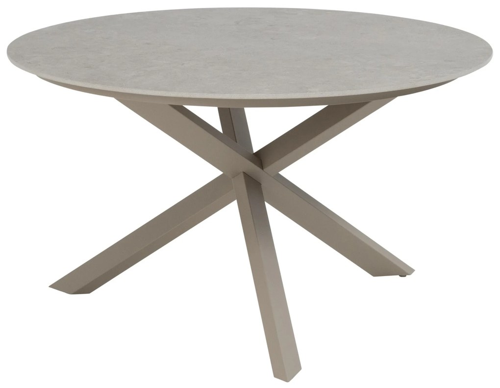 Prado dining tuintafel 130xH75 cm keramiek latte Taste 4SO