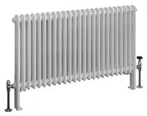 Eastbrook Imperia 2 koloms radiator 115x60cm 1588W wit glans