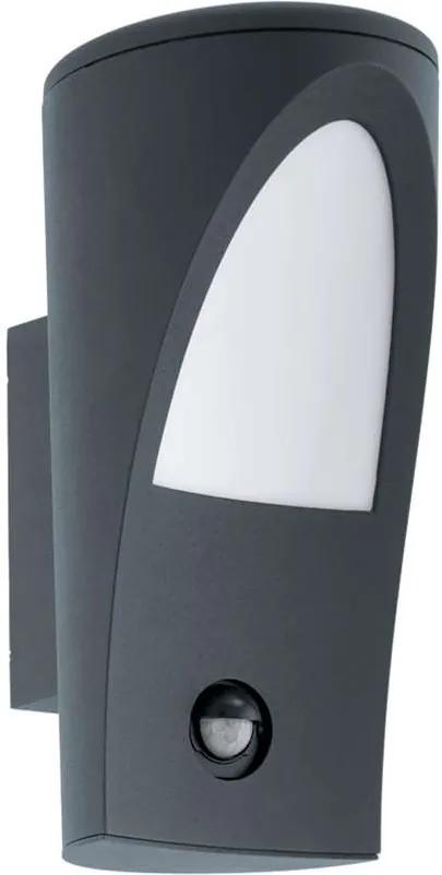 EGLO wandlamp Propenda LED - antraciet/wit - 26x12x17,5 cm - Leen Bakker
