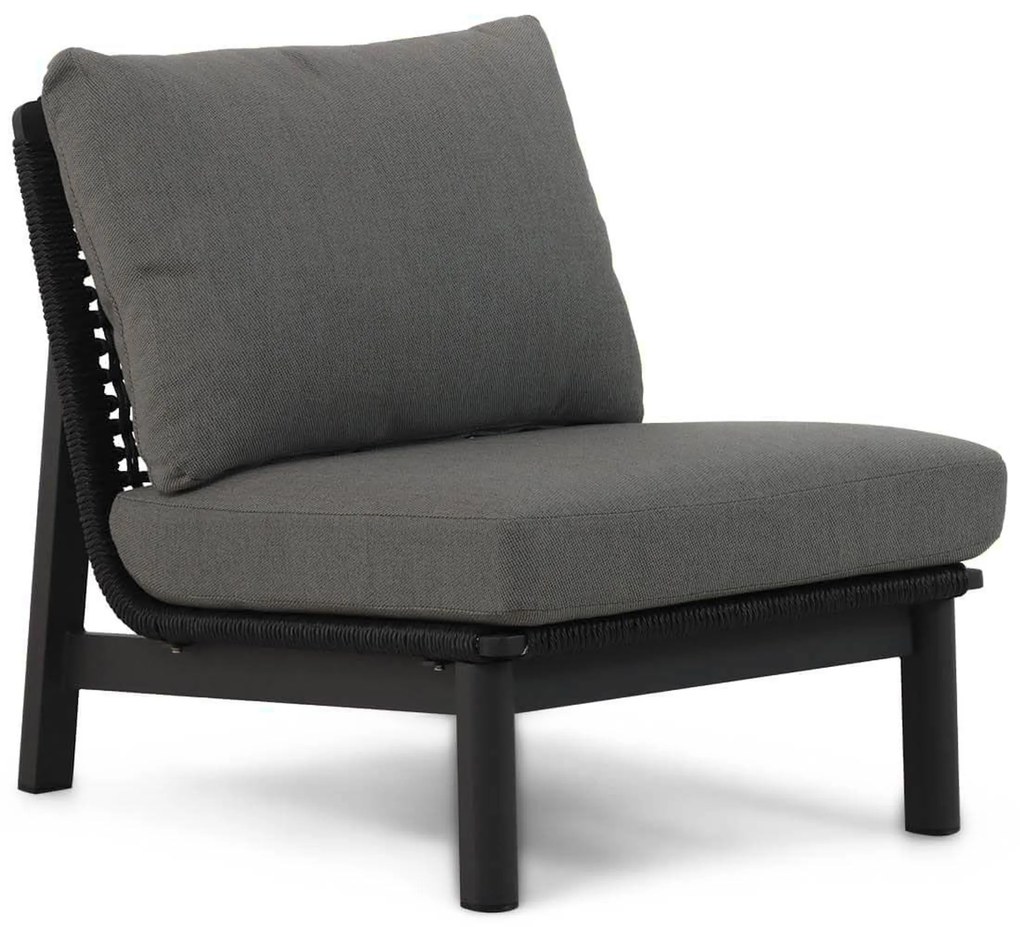 Hoek loungeset 6 personen Aluminium/Rope Grijs Coco Ralph/Pacific