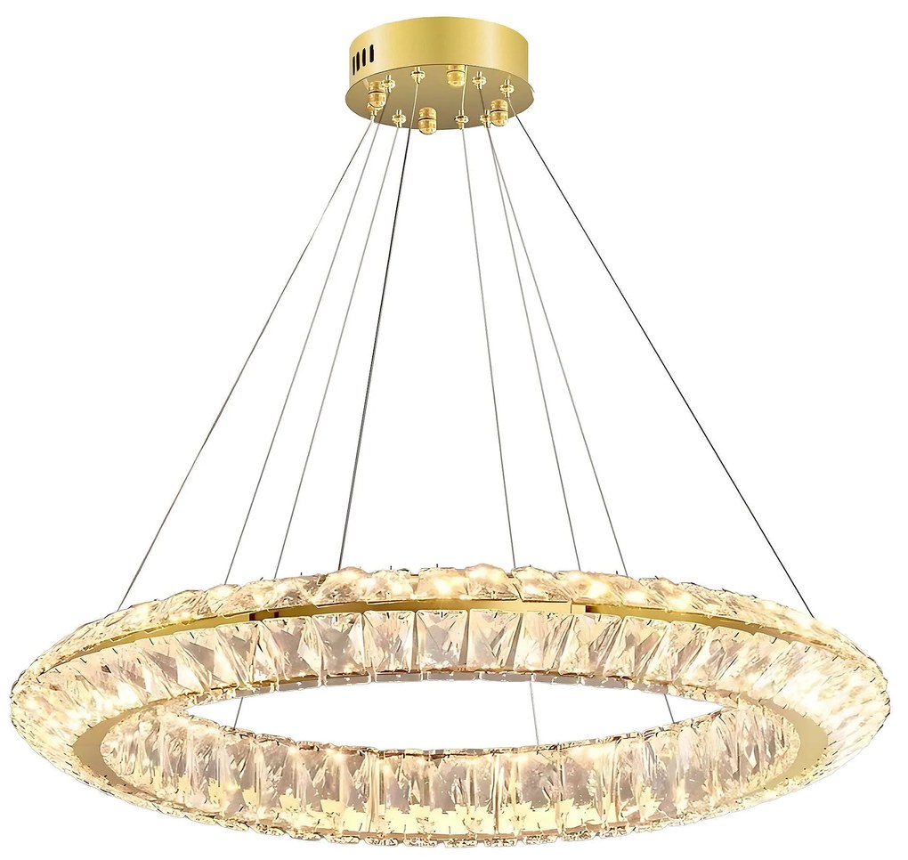 LED lamp APP1769-CP 80cm Gold