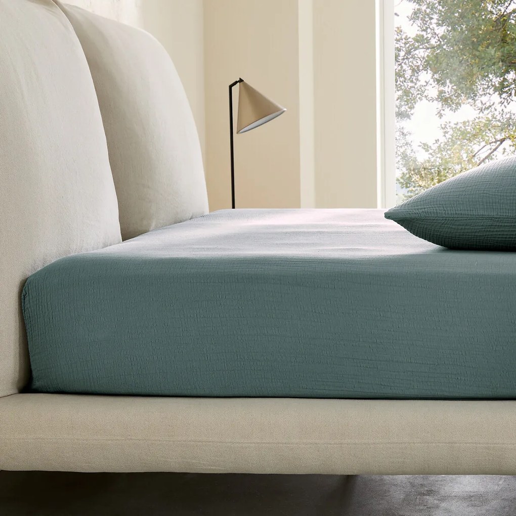 Hoeslaken in biologisch tetra, Yafa