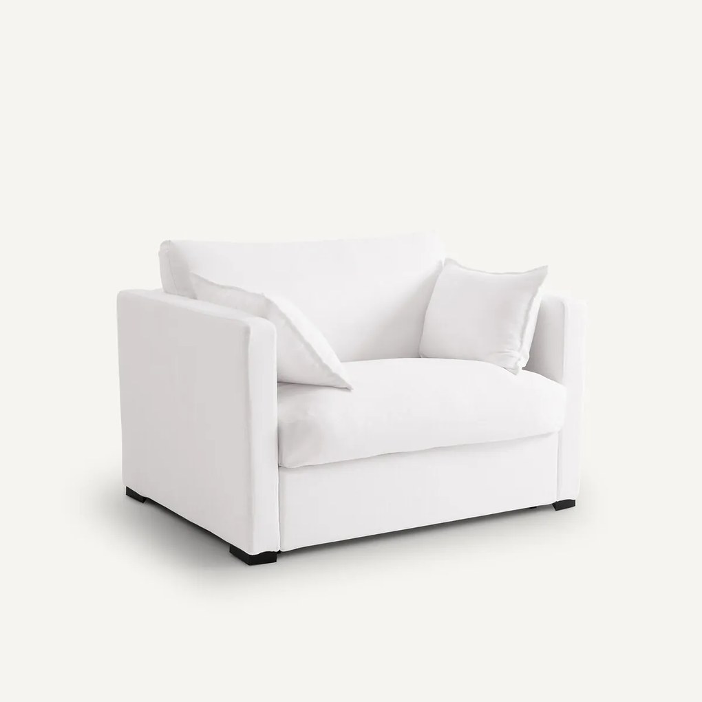 2-zitsbank, omvormbaar, in gekreukt linnen, Neo Kinkajou