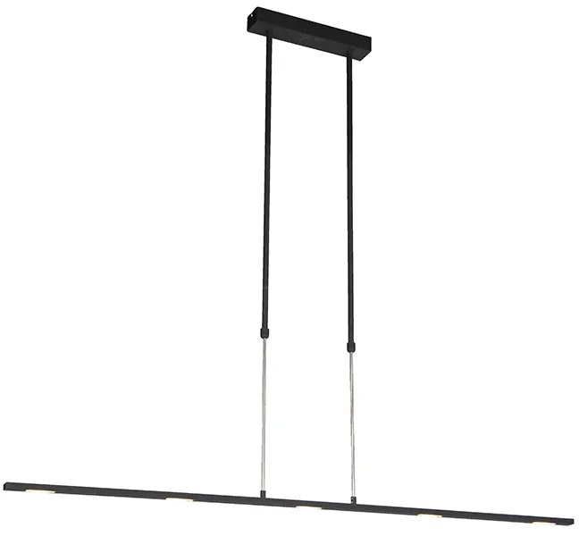 Eettafel / Eetkamer Moderne hanglamp zwart incl LED dimbaar - Bold Design, Modern Binnenverlichting Lamp