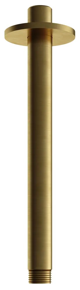 Hotbath Archie plafondarm 20cm messing geborsteld PVD