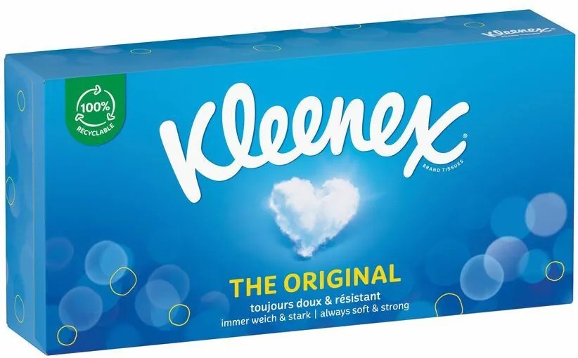 Kleenex Original White zakdoeken - 3-laags - 72 stuks