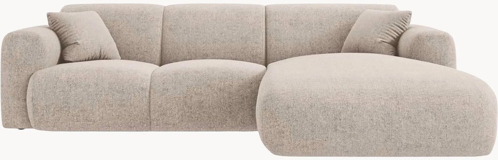 Chenille hoekbank Nolio