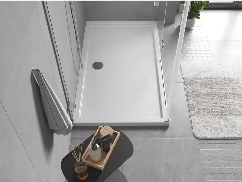 Mexen Flow rechthoekige douchebak slim 160 x 100 cm, wit glans - 46R101016