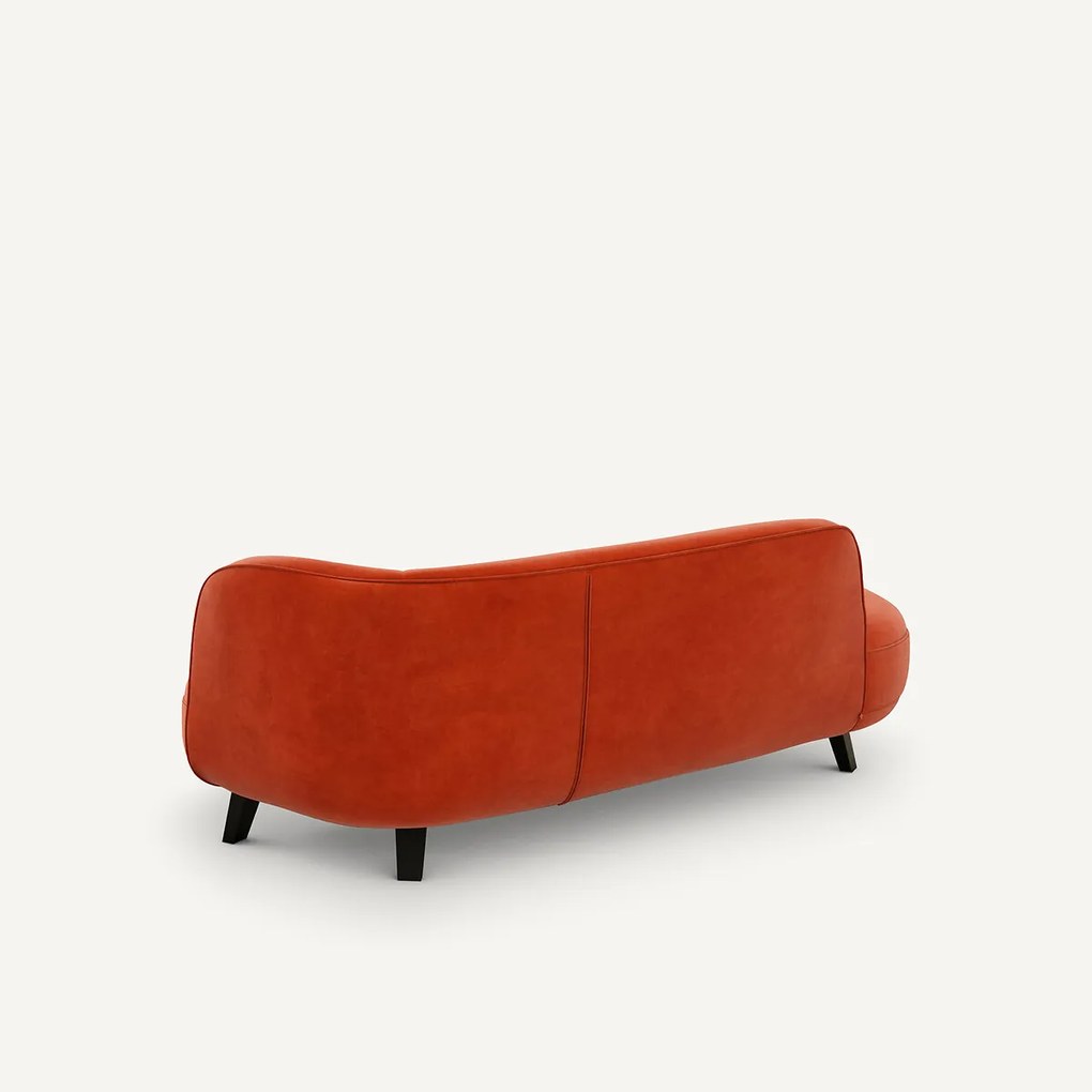 Slaapbank, fluweel, ROSEBURY, ontwerp Emmanuel Gallina