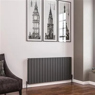 Eastbrook Addington type 20 radiator 125x60cm 1706W staal antraciet