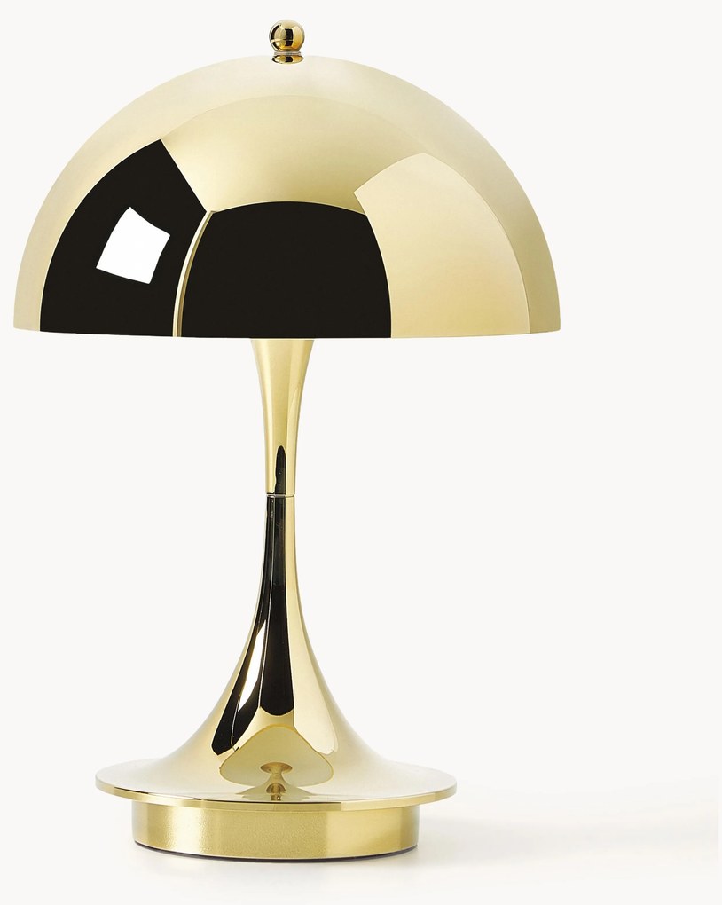 Draagbare dimbare LED tafellamp Panthella 160, design Verner Panton