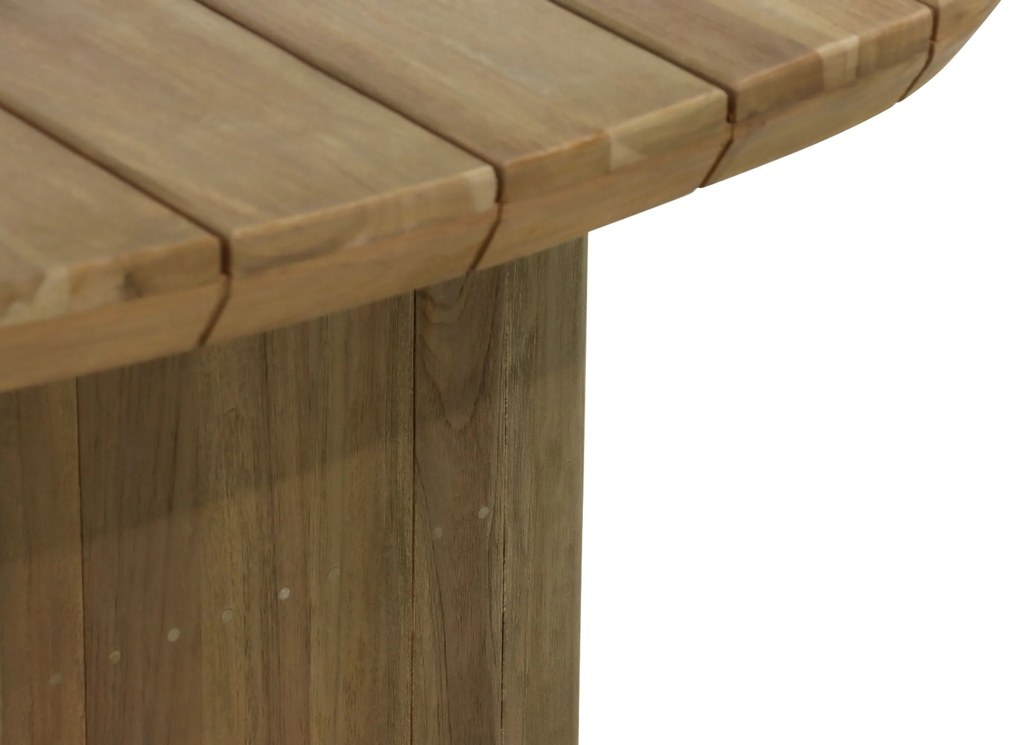 Dining Tuintafel 240 x 120 cm Teak Old teak greywash Falcon